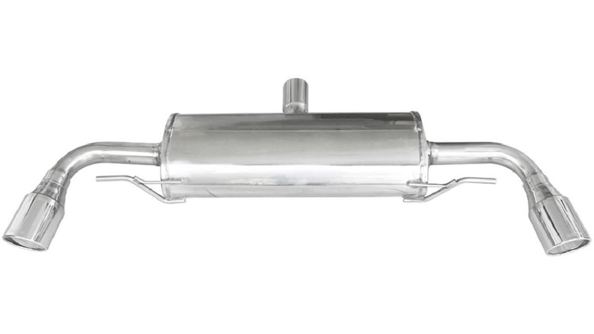 100%25+Inox+%C3%89chappement+Double+sur+mesure+pour+Audi+TT+3.2+V6+Quattro+%28250cv%29+2006-+110mm+X-Race